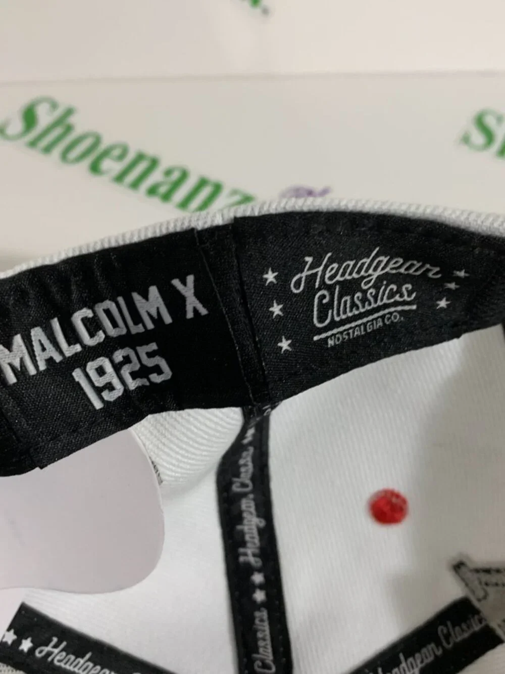 Headgear Classics Hat Malcom X For The Truth White Black Snapback Cap Youth Kid